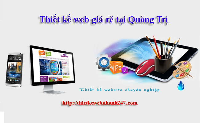 Thiết kế web giá rẻ tại Quảng Trị