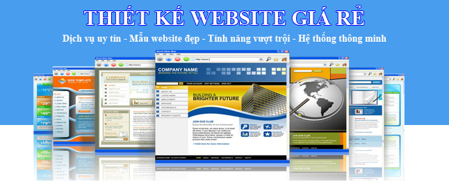Thiết kế website giá rẻ tại Trà Vinh
