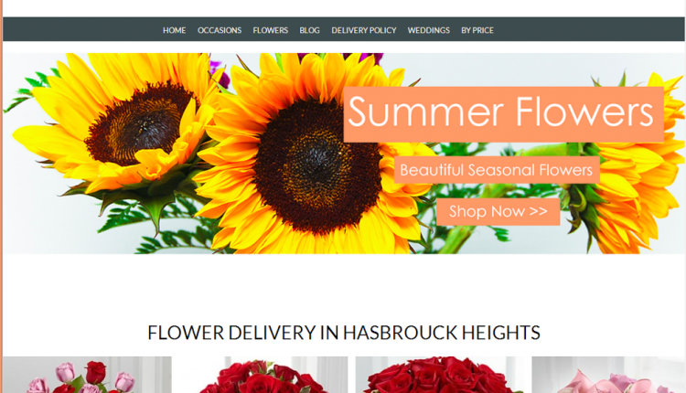 Thiết kế website bán hoa tươi chuyên nghiệp chuẩn SEO