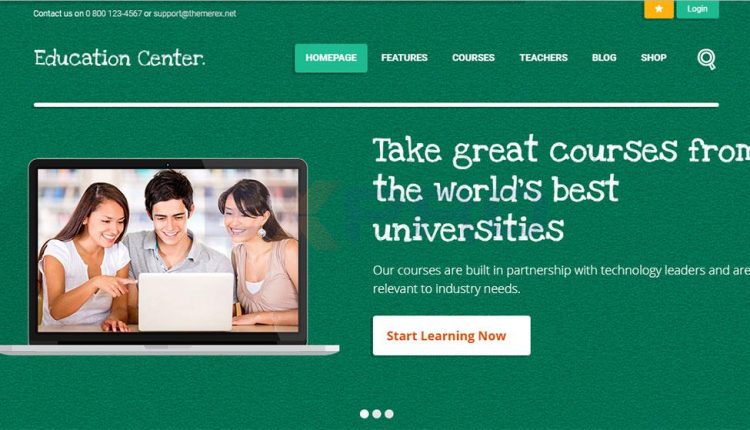 7 mẫu website giáo dục giúp nâng cao sự tin tưởng cho khóa học triển khai