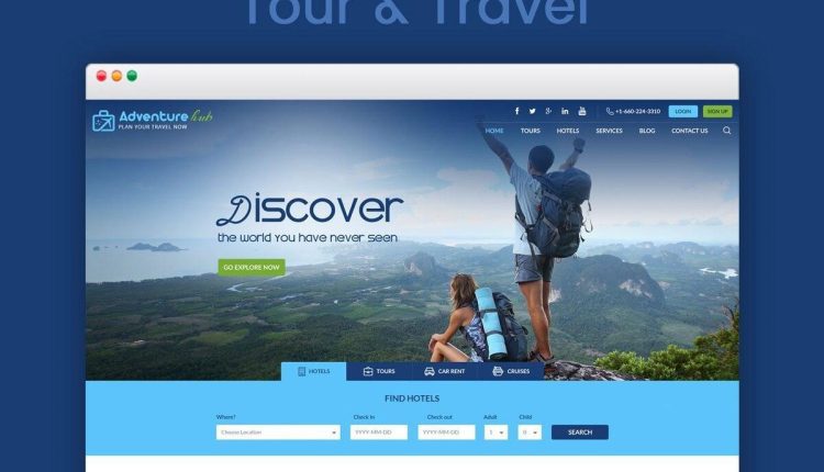 Xu hướng thiết kế website du lịch 2023