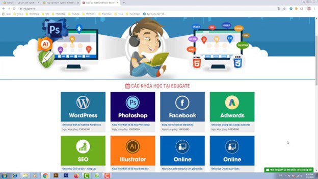 khóa học yoga online